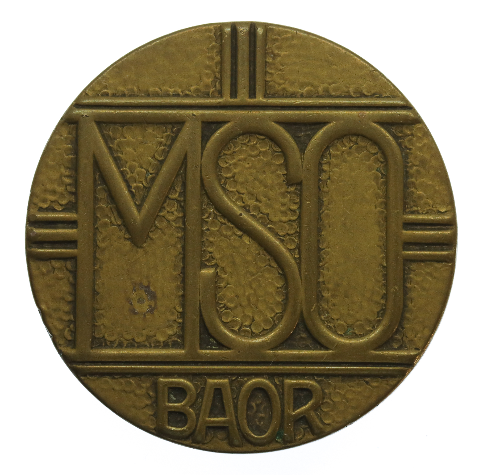 Mixed Services Organisation (MSO) British Army of the Rhine (BAOR) Cap Badge