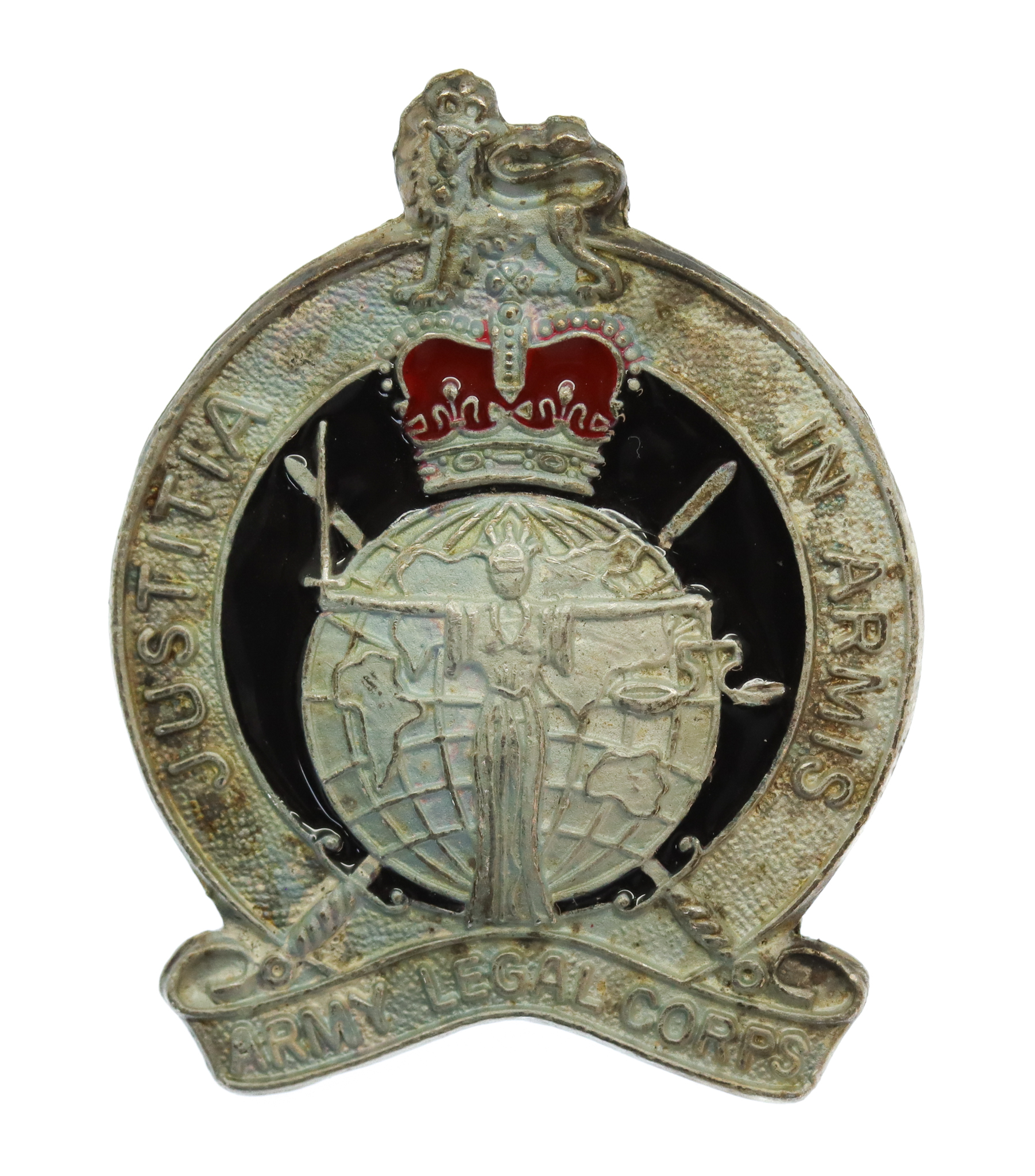 Army Legal Corps Cap Badge - Queen's Crown