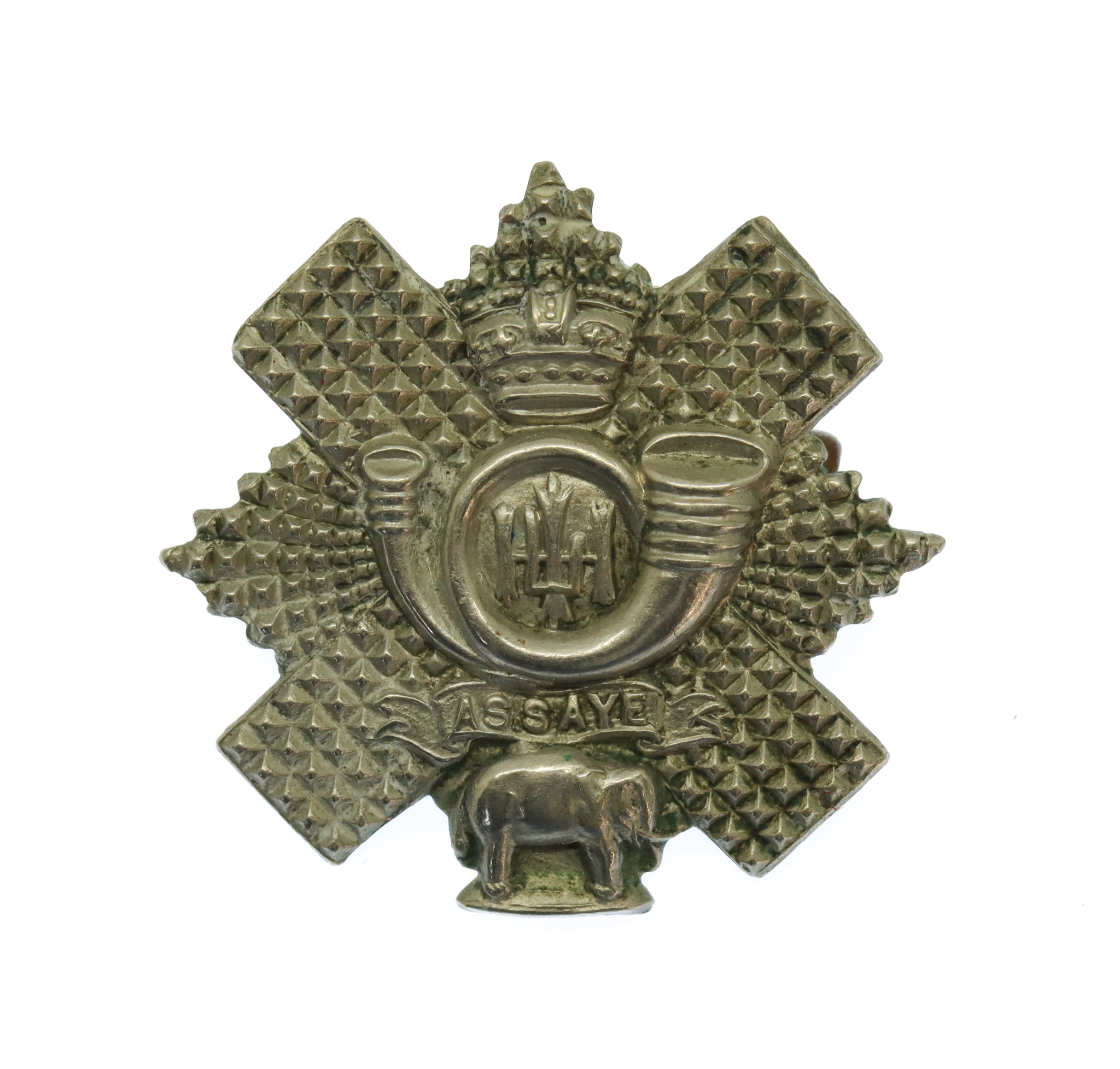 Victorian Highland Light Infantry (H.L.I.) Collar Badge