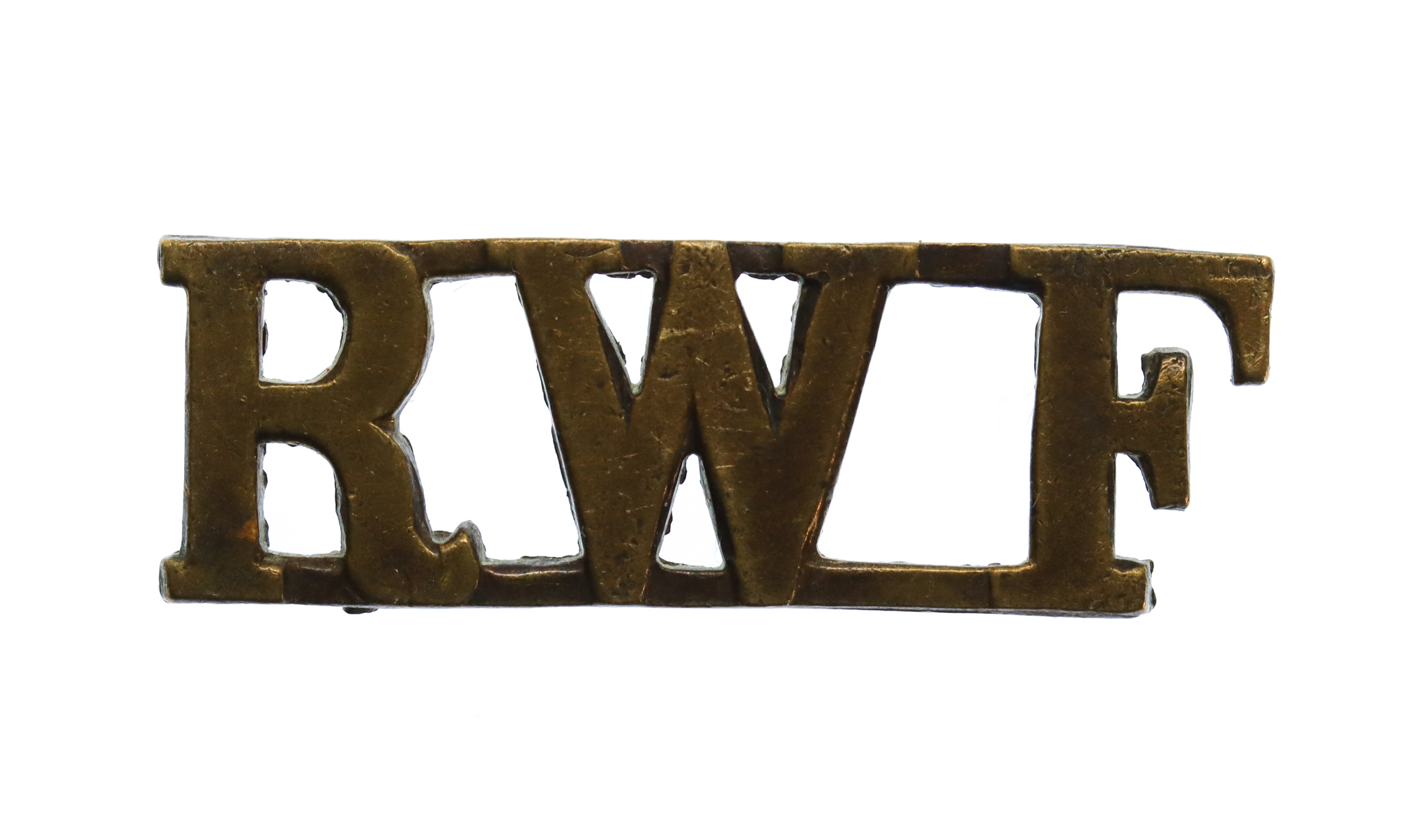 Royal Welsh Fusiliers (R.W.F.) Shoulder Title