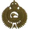 New Zealand Regiment Cap Badge - King's Crown