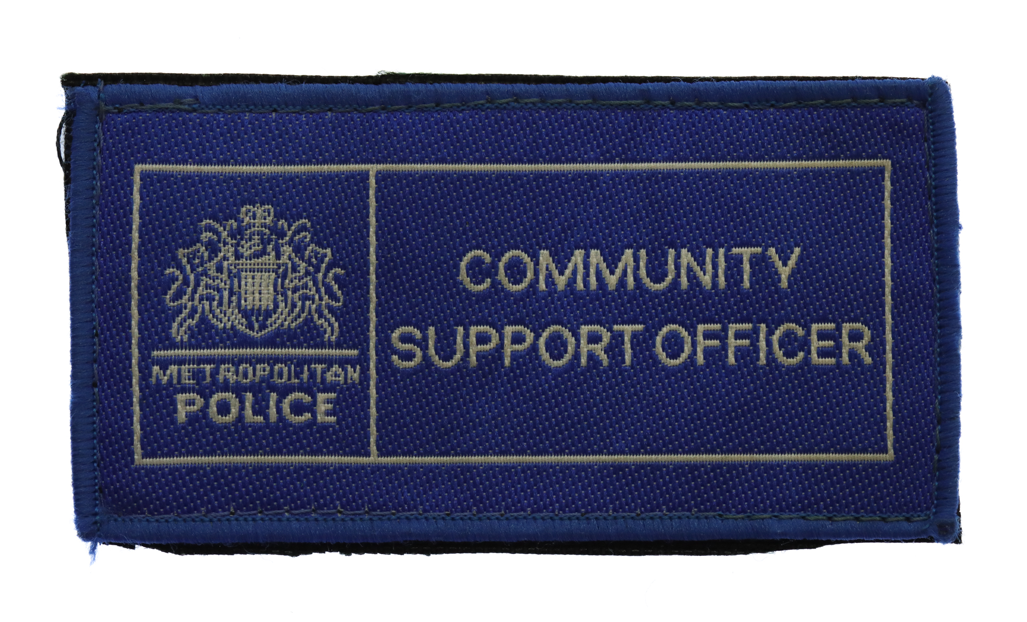 Metropolitan Police Community Support Officer Cloth Patch Badge