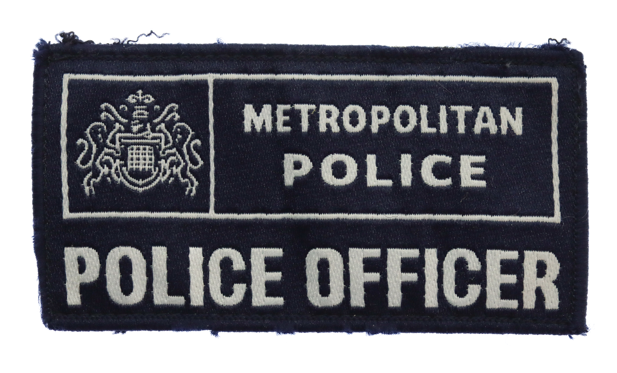 Metropolitan Police Officer Cloth Patch Badge