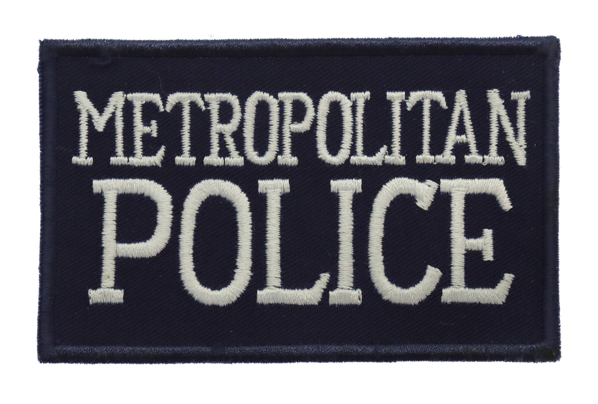 Metropolitan Police Cloth Patch Badge (Blue)