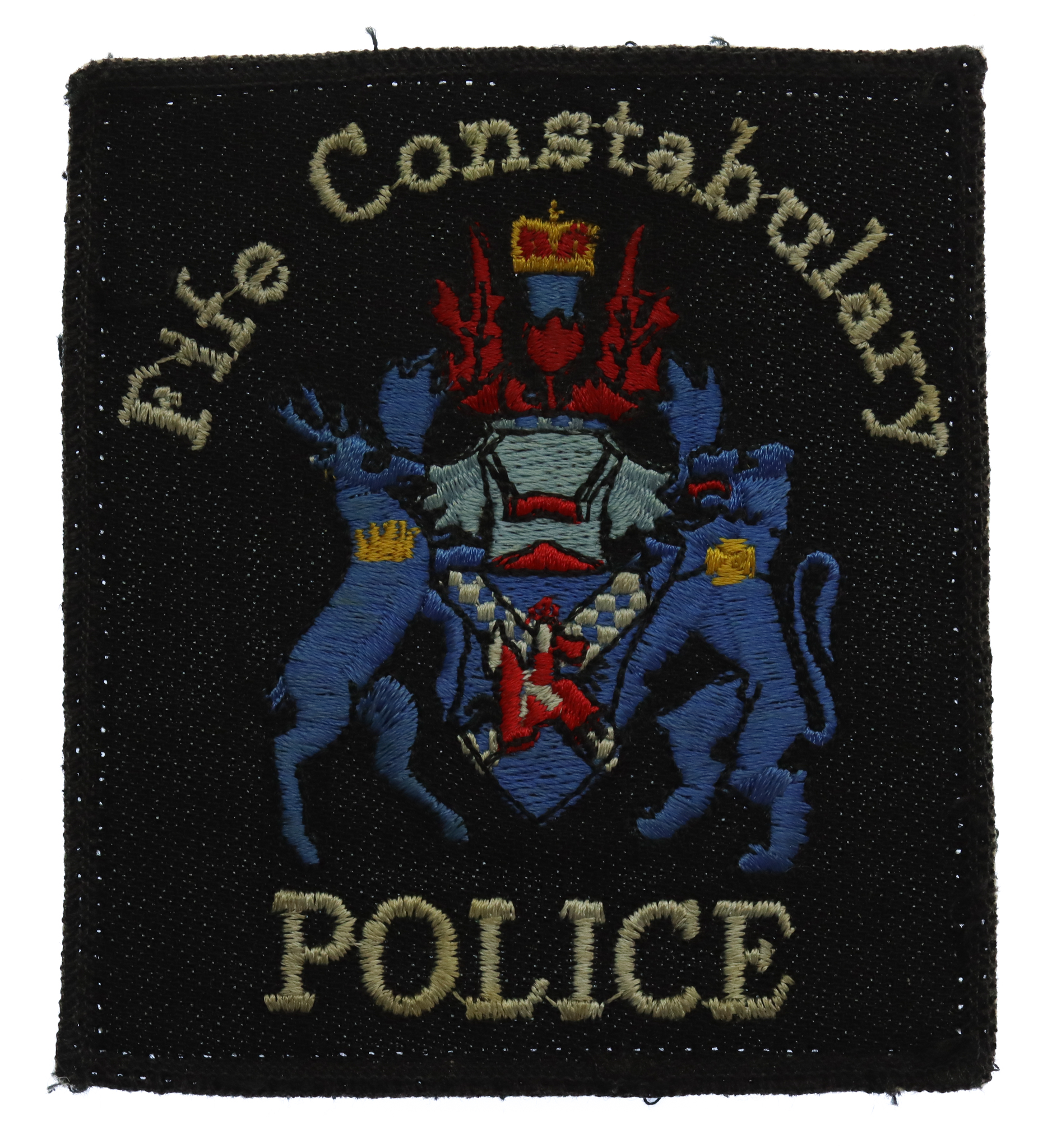 Fife Constabulary Police Cloth Patch Badge