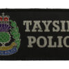 Tayside Police Cloth Patch Badge