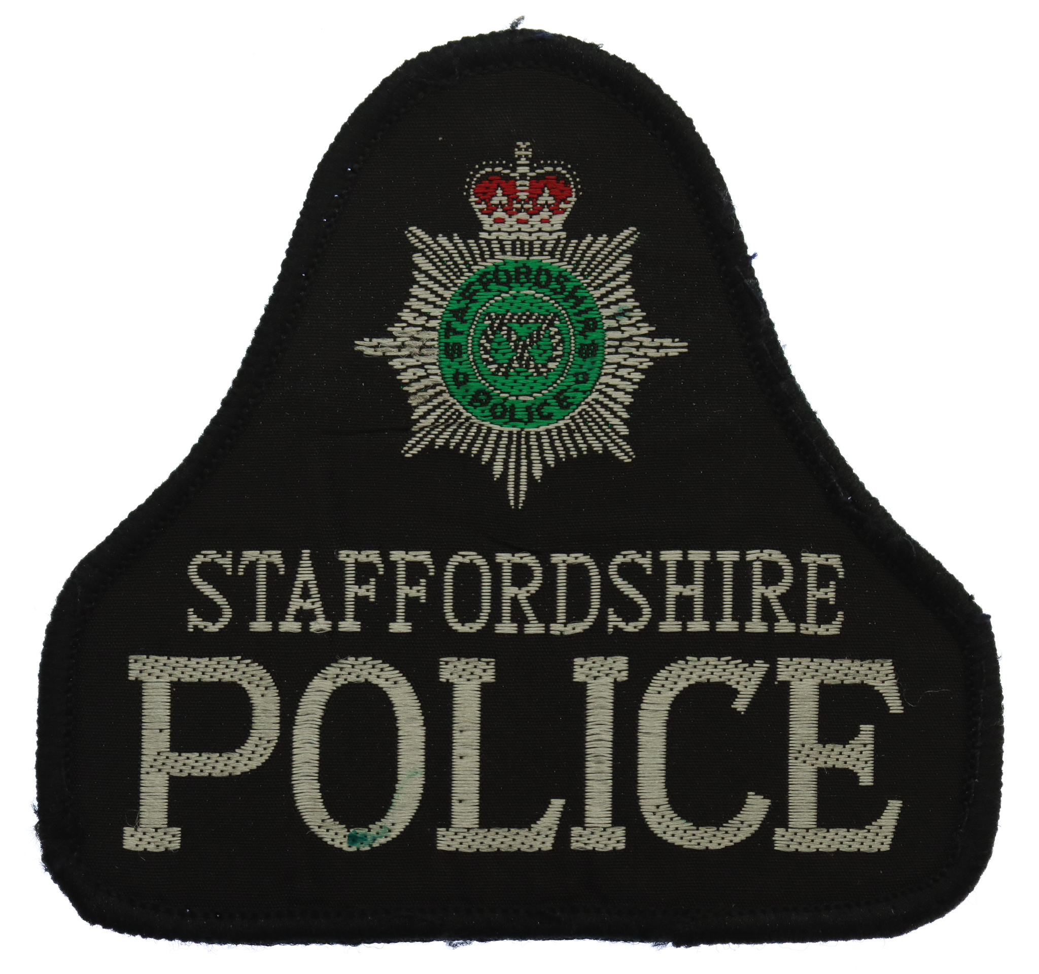 Staffordshire Police Cloth Bell Patch Badge