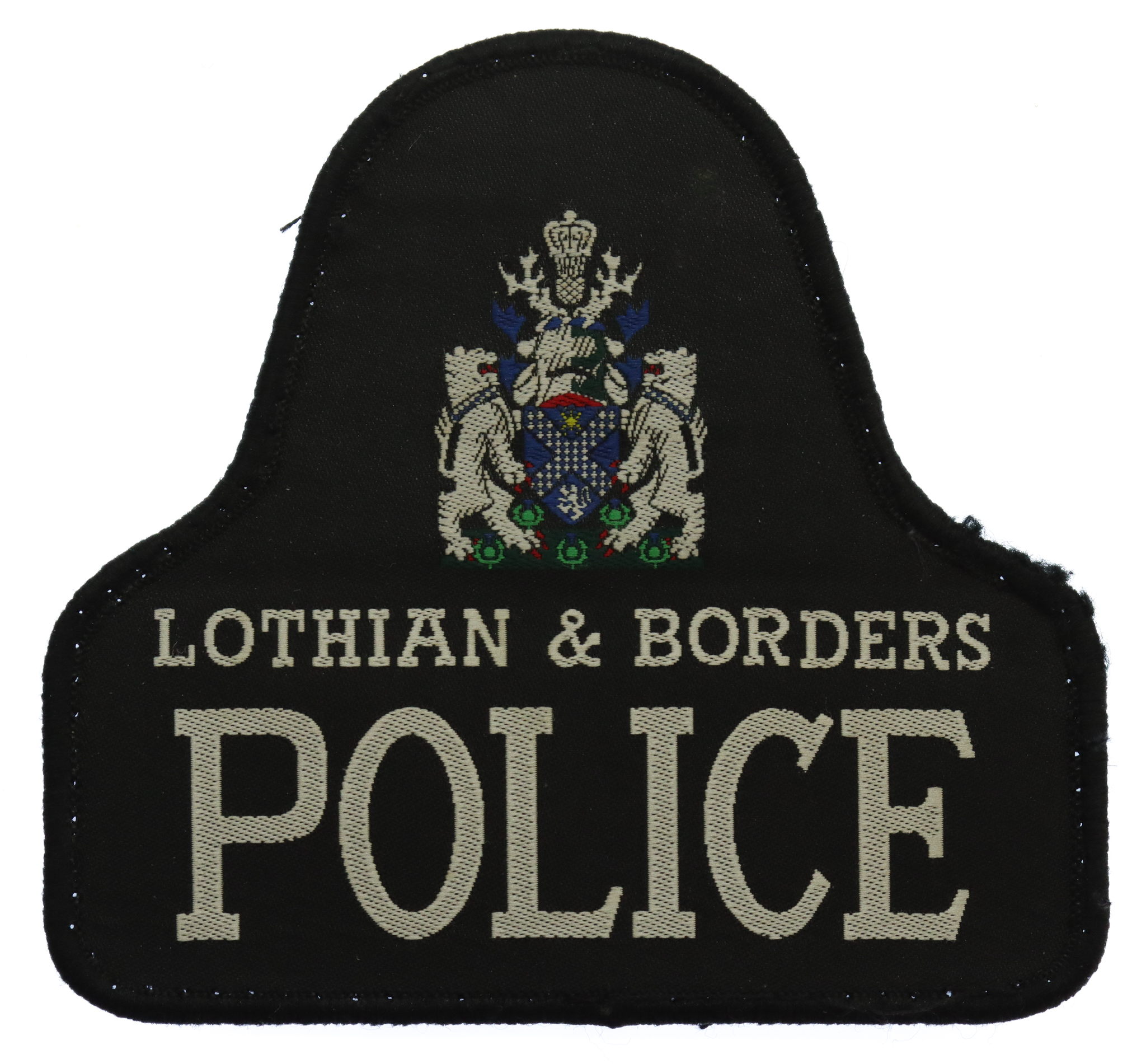 Lothian & Borders Police Cloth Bell Patch Badge