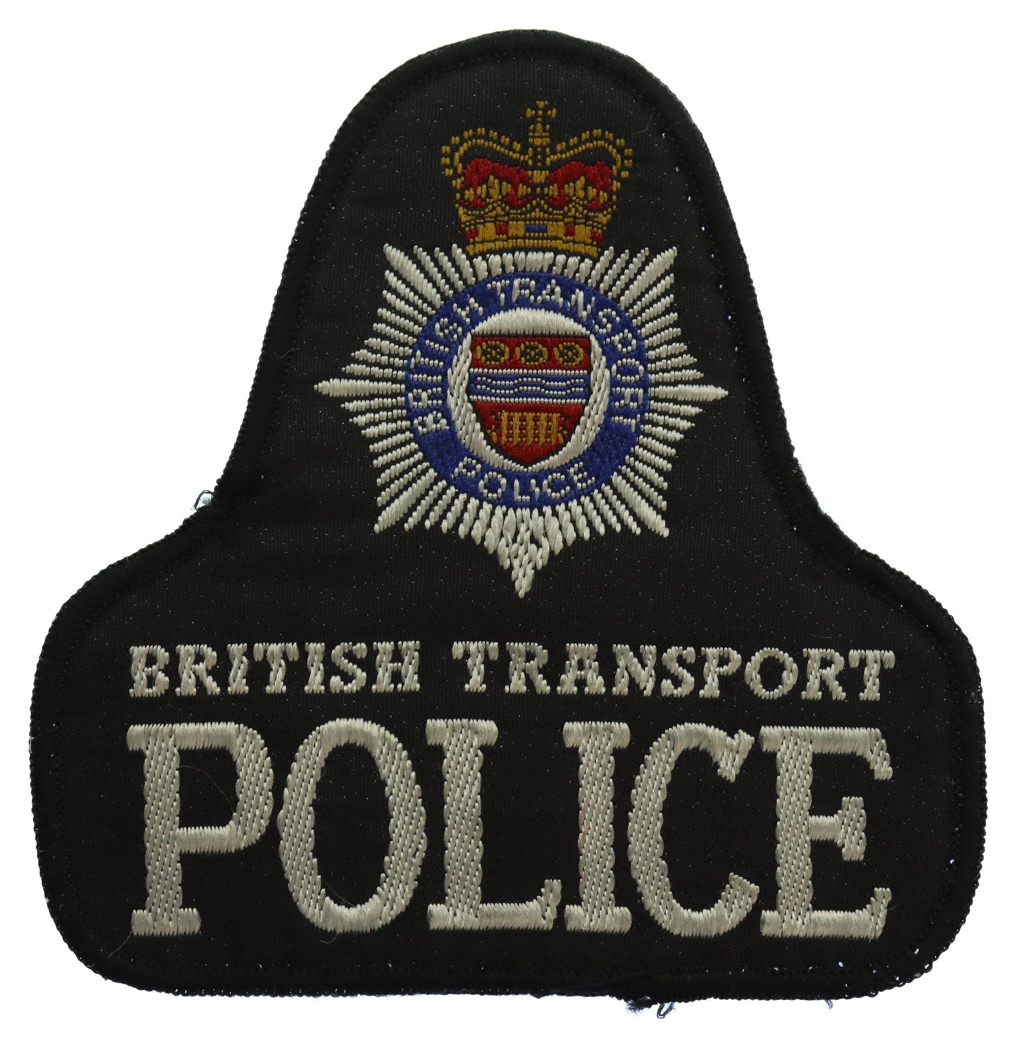 British Transport Police Cloth Bell Patch Badge
