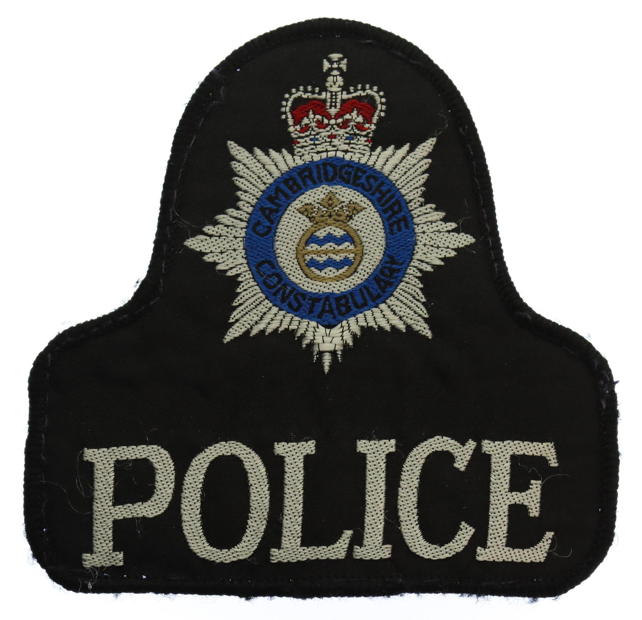 Cambridgeshire Constabulary Police Cloth Bell Patch Badge
