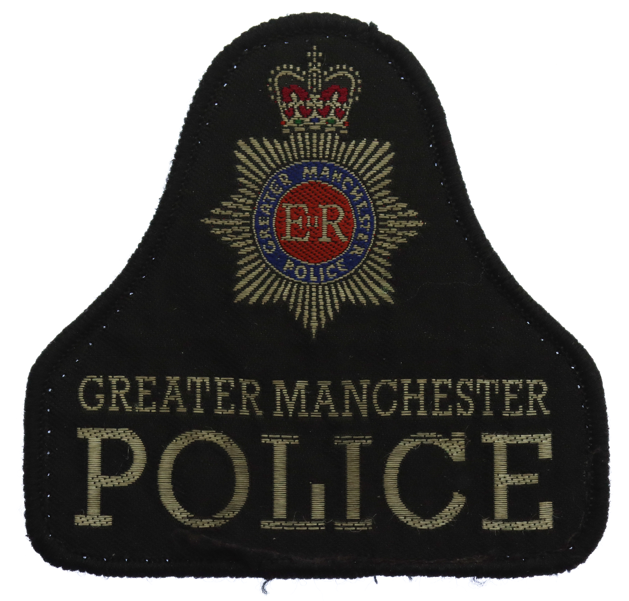 Greater Manchester Police Cloth Bell Patch Badge