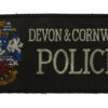 Devon & Cornwall Police Cloth Patch Badge