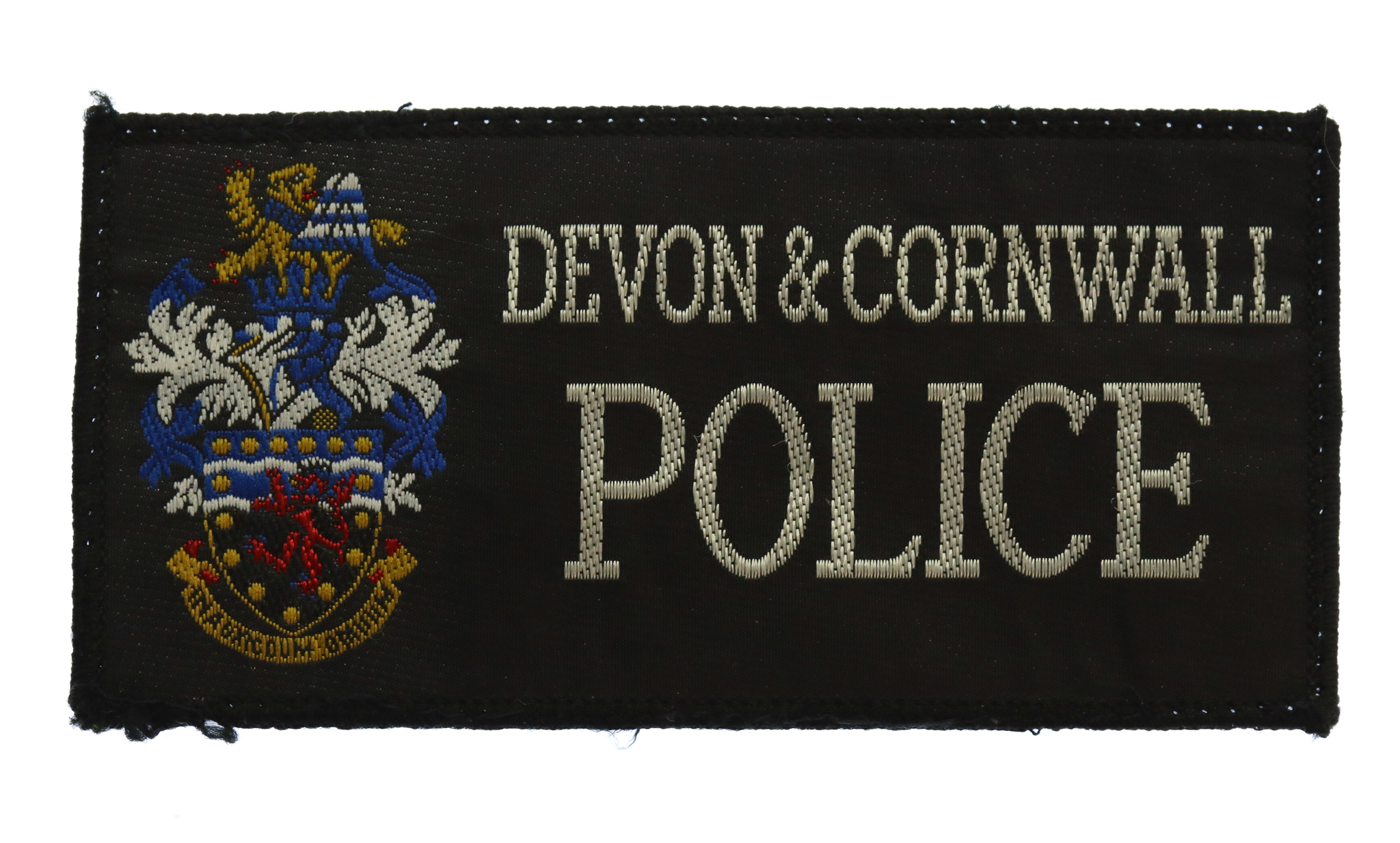Devon & Cornwall Police Cloth Patch Badge