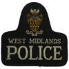 West Midlands Police Cloth Bell Patch Badge
