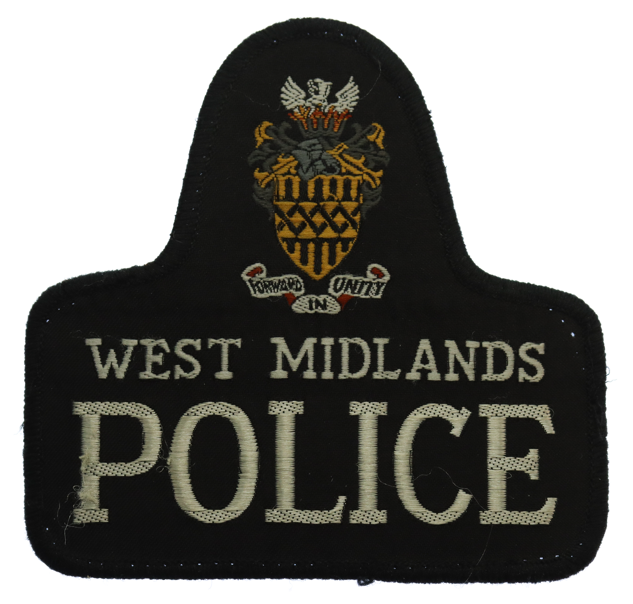 West Midlands Police Cloth Bell Patch Badge