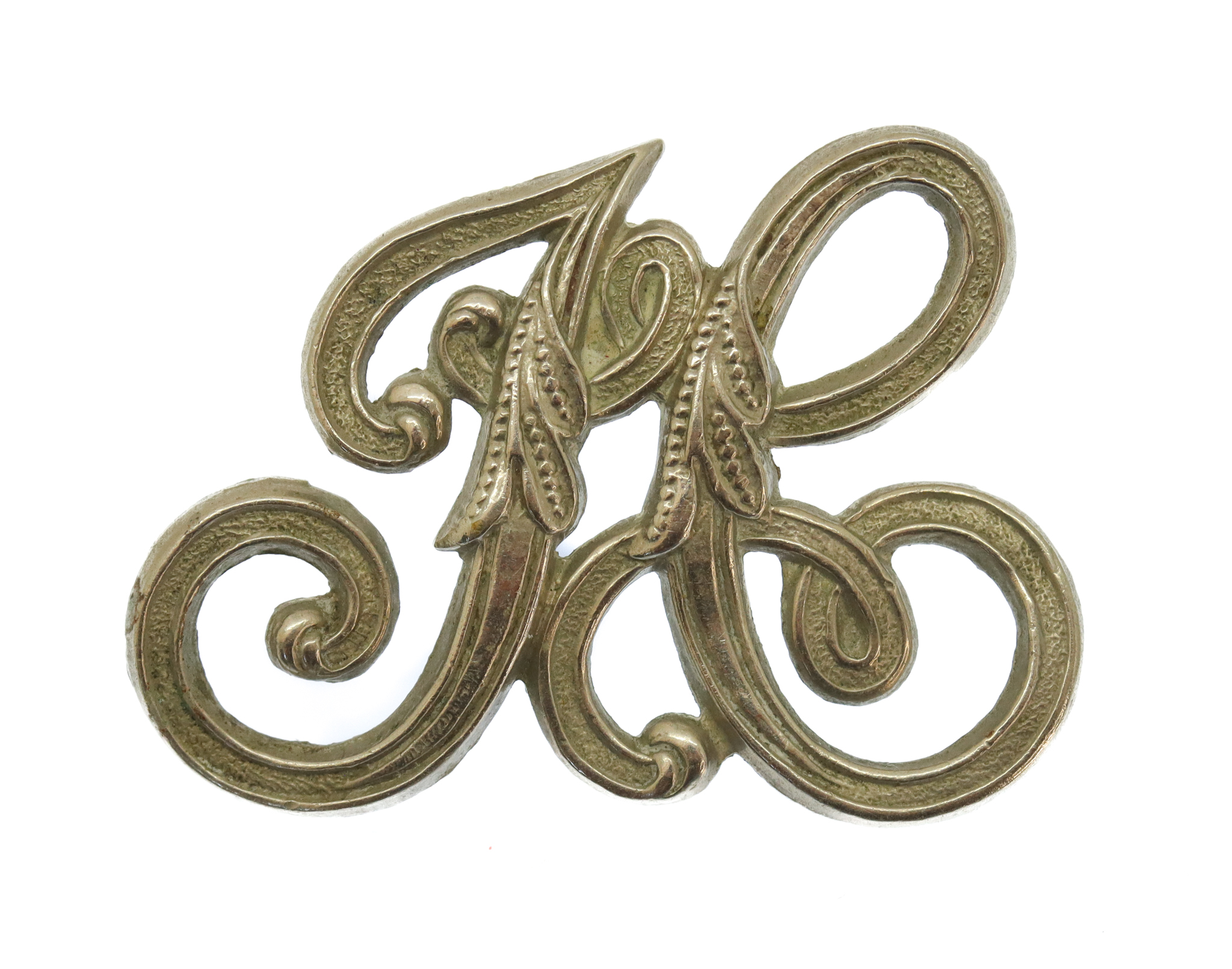 Inverness-shire Constabulary White Metal Collar/Epaulette Badge