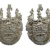 Pair of Wallasey Borough Police Collar Badges