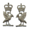 Pair of Liverpool City Police Collar Badges - Queen's Crown