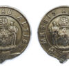 Pair of Tynemouth Borough Police Collar Badges
