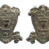 Pair of Renfrew & Bute Constabulary Collar Badges