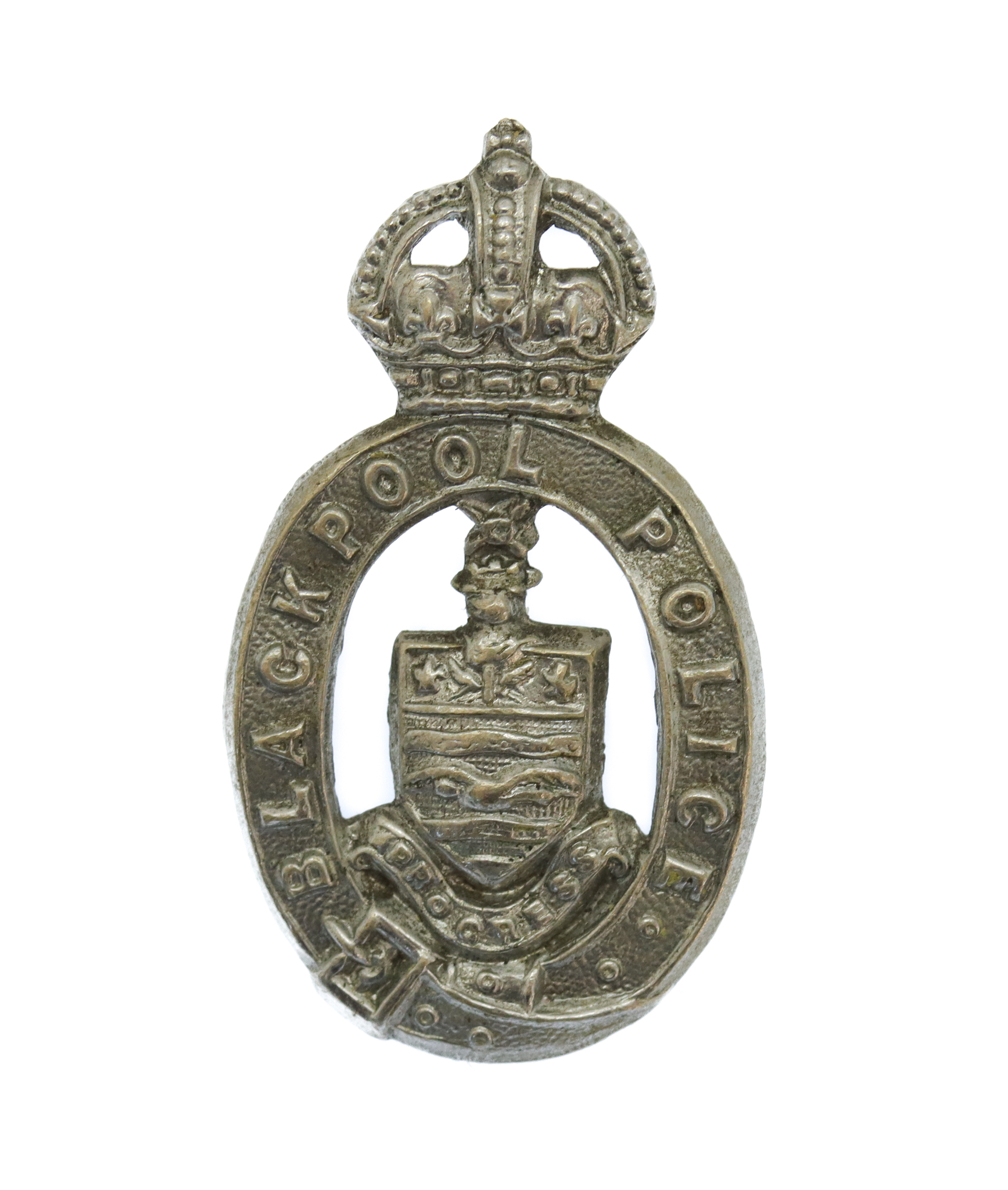 Blackpool Police Collar Badge - King's Crown