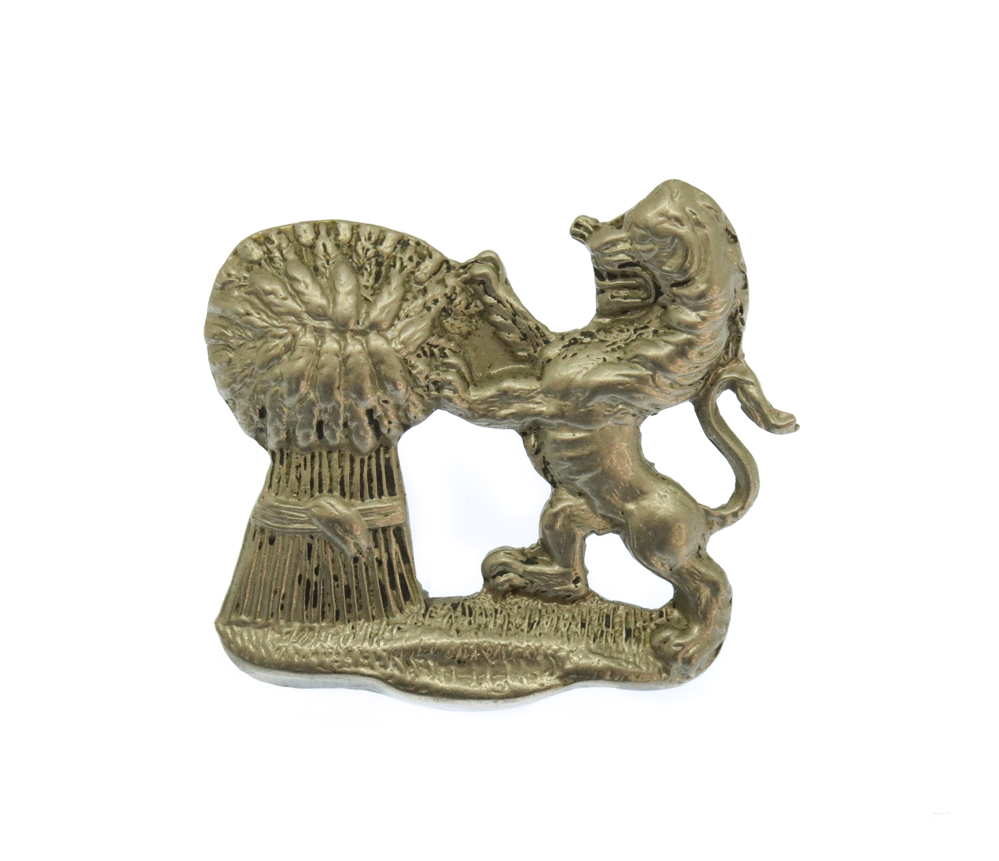 Macclesfield Borough Police White Metal Collar Badge