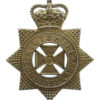 Wiltshire Constabulary Small Star Helmet Plate/Cap Badge - Queen's Crown