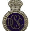 Derbyshire Constabulary Special Constable Enamelled Cap Badge - King's Crown