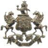 Exeter City Police Coat of Arms Helmet Plate