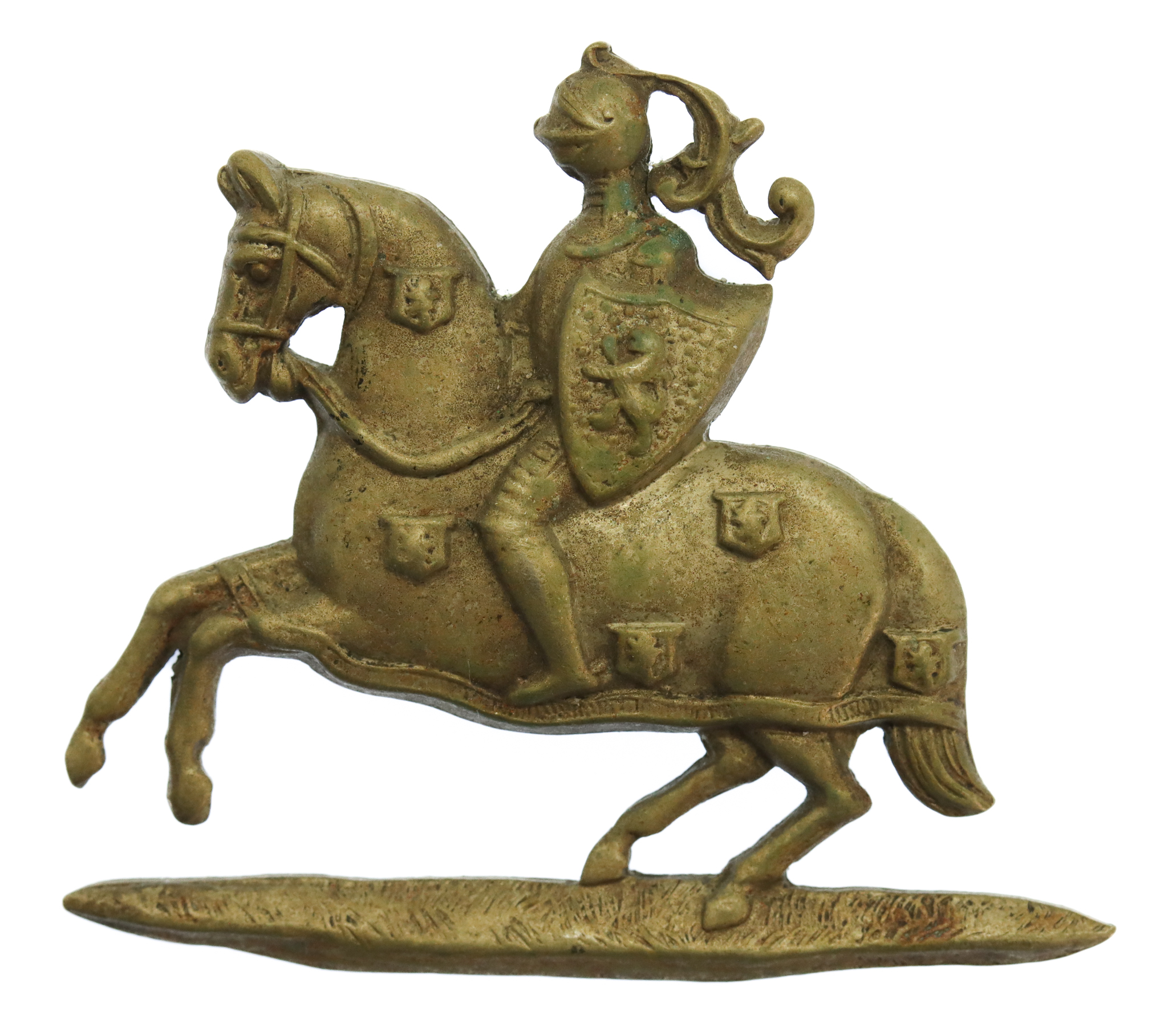 Fife (Fifeshire) Constabulary White Metal Cap Badge