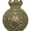 North Riding Constabulary Kepi/Cap Badge - King's Crown