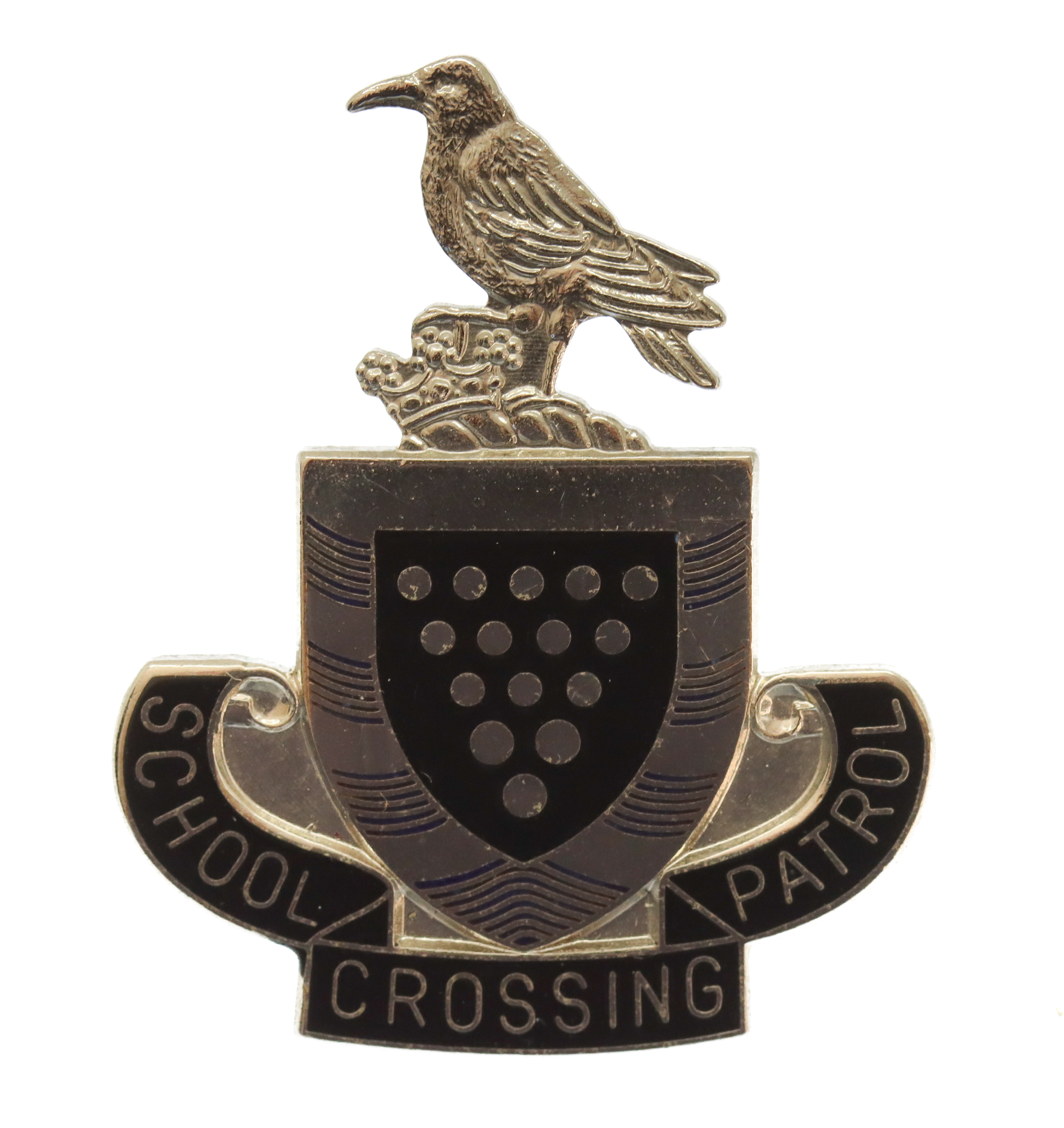 Cornwall School Crossing Patrol Enamelled Cap Badge