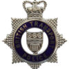 British Transport Police (B.T.P.) Senior Officer's Enamelled Cap Badge - Queen's Crown