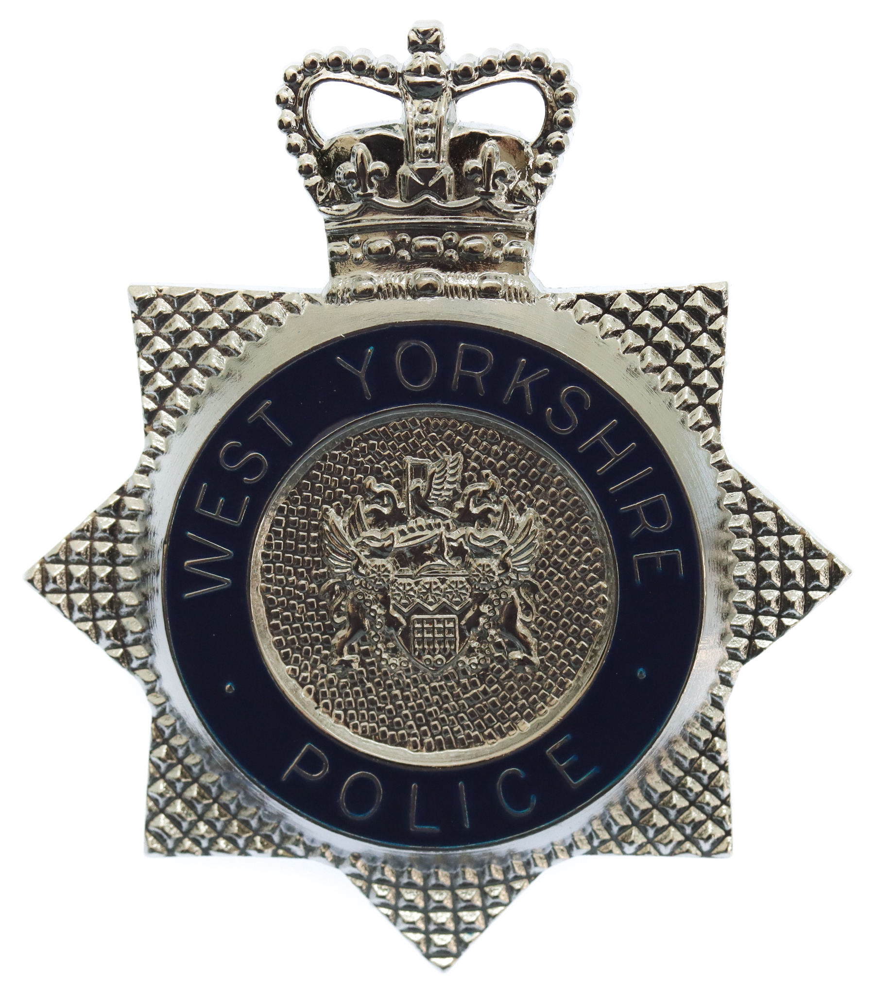 West Yorkshire Police Enamelled Cap Badge - Queen's crown