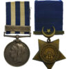 Egypt Medal (Clasp - The Nile 1884-85) and 1884-6 Khedives Star Medal Pair - Pte. W. Cawthorne, 20th Hussars Light Camel Regiment