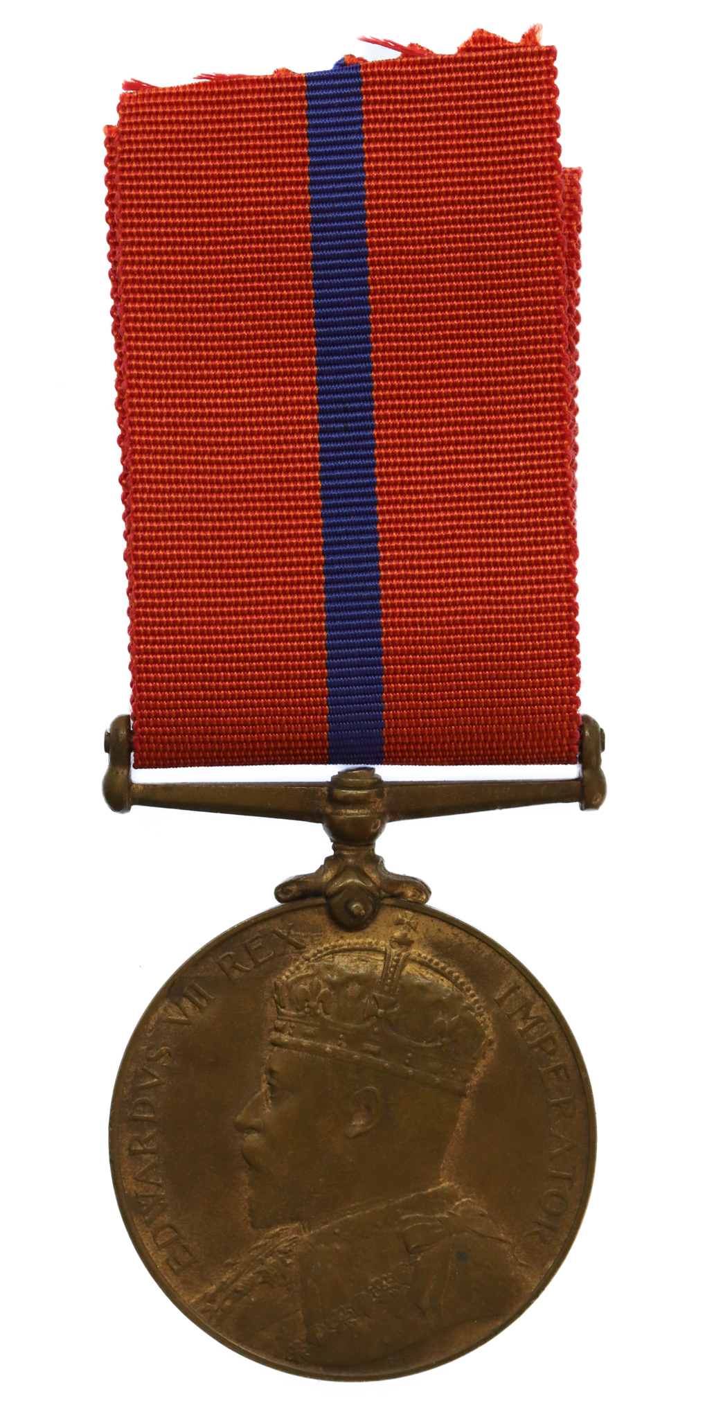 1902 Metropolitan Police Coronation Medal - PS. G. Burden, 'M' Division (Southwark)