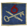 6th Infantry Brigade Silk Embroidered Formation Sign
