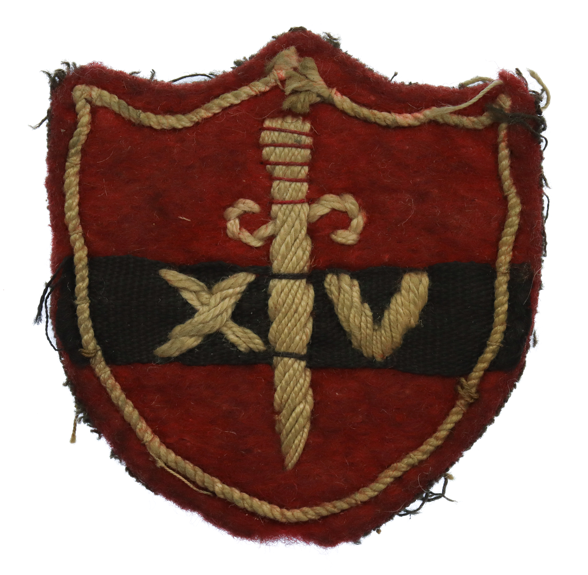 14th Army Cloth Formation Sign