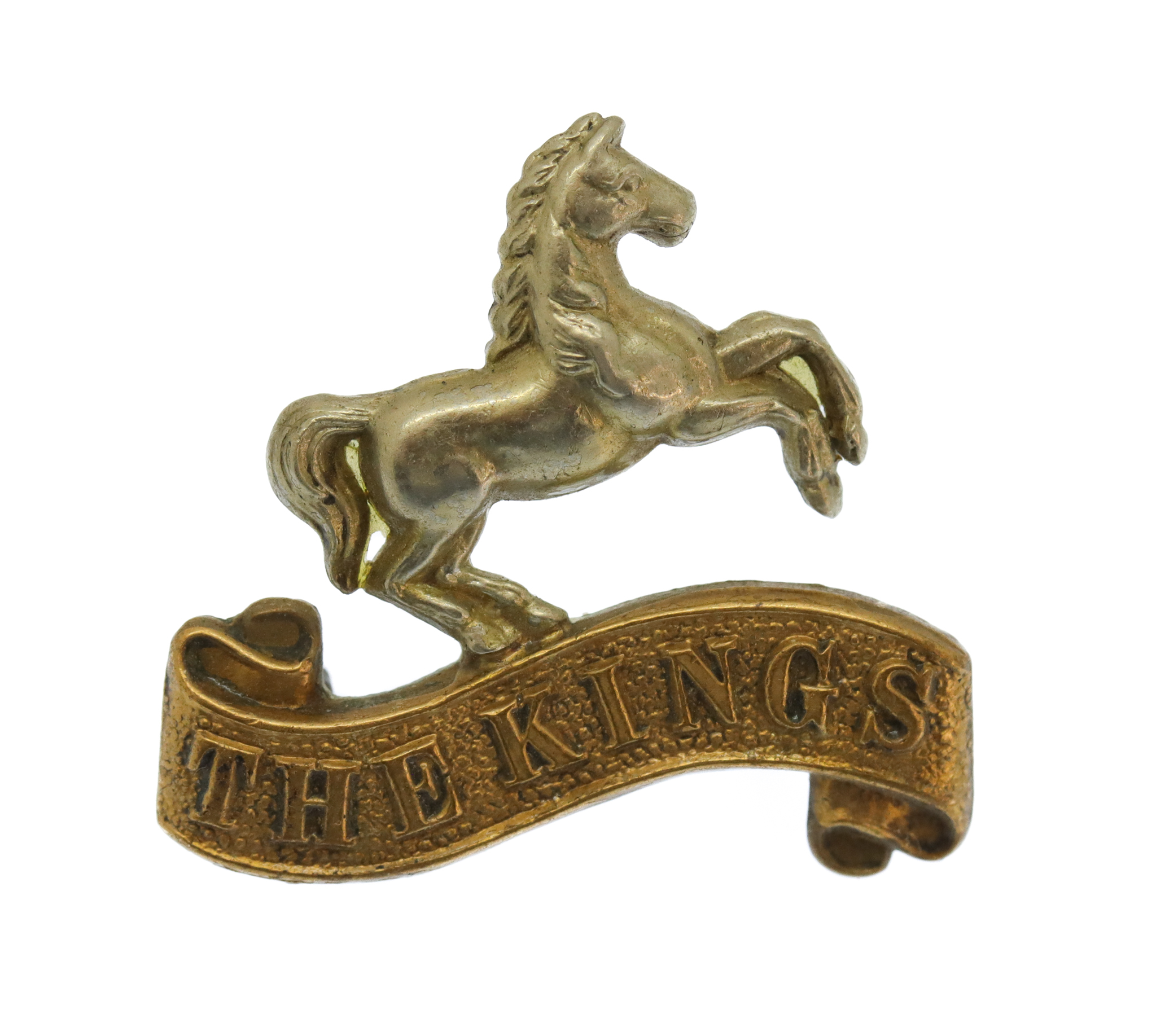 The King's (Liverpool) Regiment Collar Badge