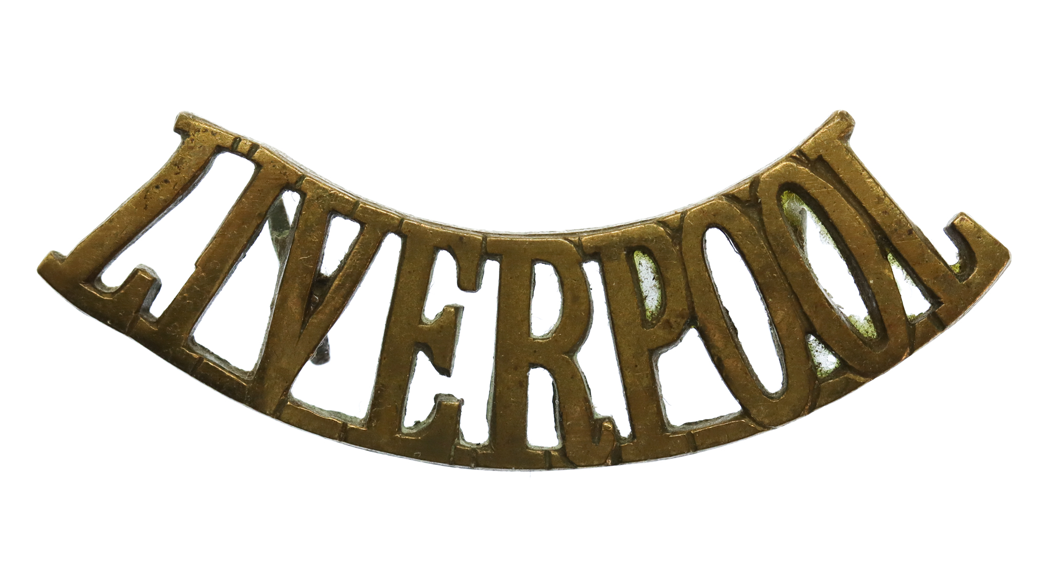 Victorian King's (Liverpool) Regiment (LIVERPOOL) Shoulder Title