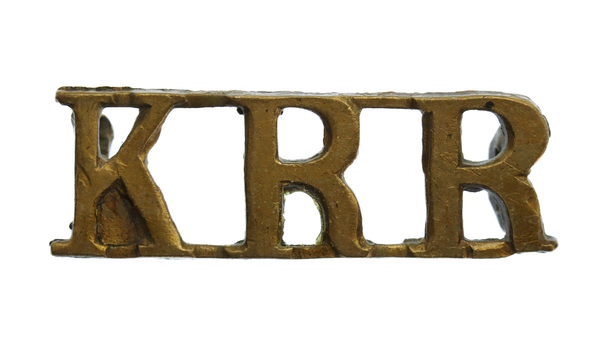 King's Royal Rifle Corps (K.R.R.) Shoulder Title