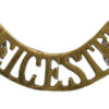 Leicestershire Regiment (LEICESTER) Shoulder Title