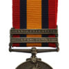 Queen's South Africa Medal (2 Clasps - Cape Colony, Orange Free State) - Pte. J. Stewart, South Lancashire Regiment