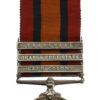 Queen's South Africa Medal (3 Clasps - Cape Colony, Orange Free State, Transvaal) - Pte. A. Shaw, Lancashire Fusiliers
