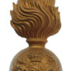 Victorian Royal Scots Fusiliers Fur Cap Grenade Badge