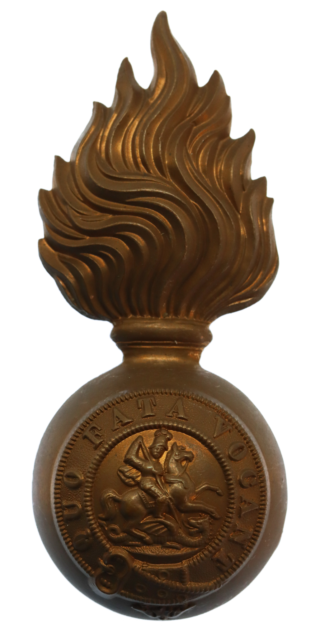 Royal Northumberland Fusiliers Fur Cap Grenade Badge