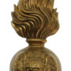 Royal Irish Fusiliers Fur Cap Grenade Badge