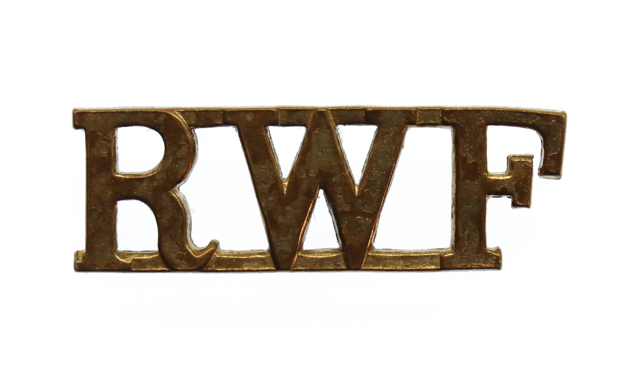 Royal Welsh Fusiliers (R.W.F.) Shoulder Title 