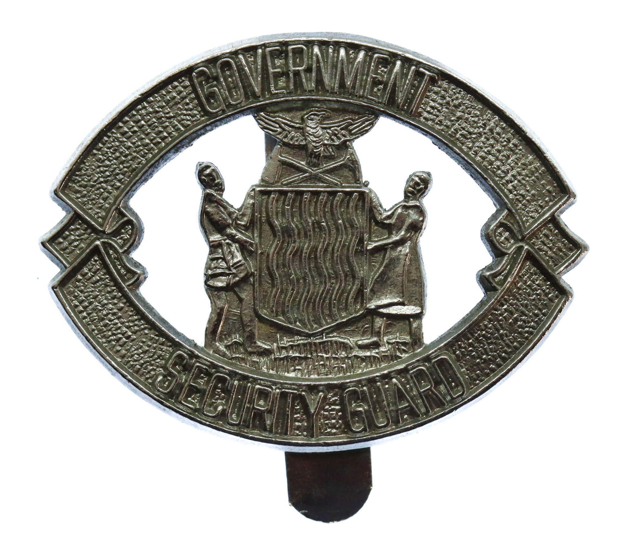Zambia Government Security Guard Cap Badge