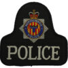 Northumbria Police Cloth Bell Patch Badge
